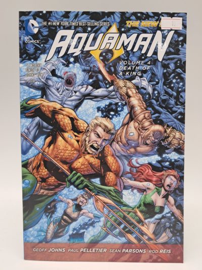 Aquaman Vol. 4: Death of a King – The New 52 – DC Comics – Paperback Graphic Novel