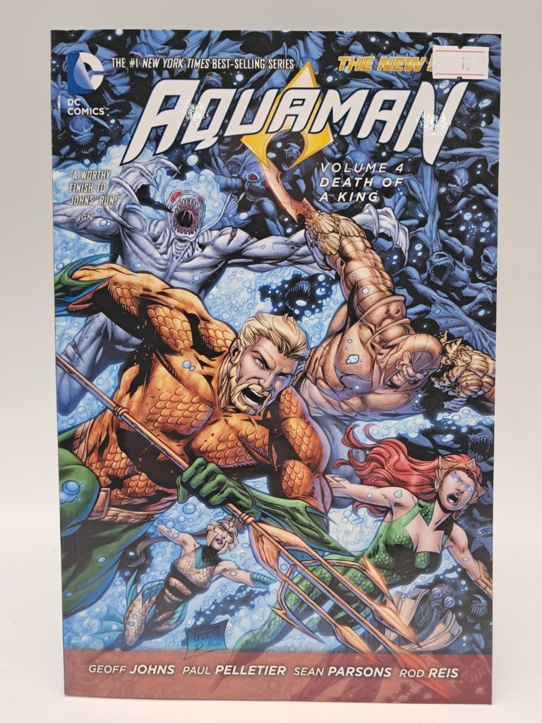 Aquaman Vol. 4: Death of a King – The New 52 – DC Comics – Paperback Graphic Novel
