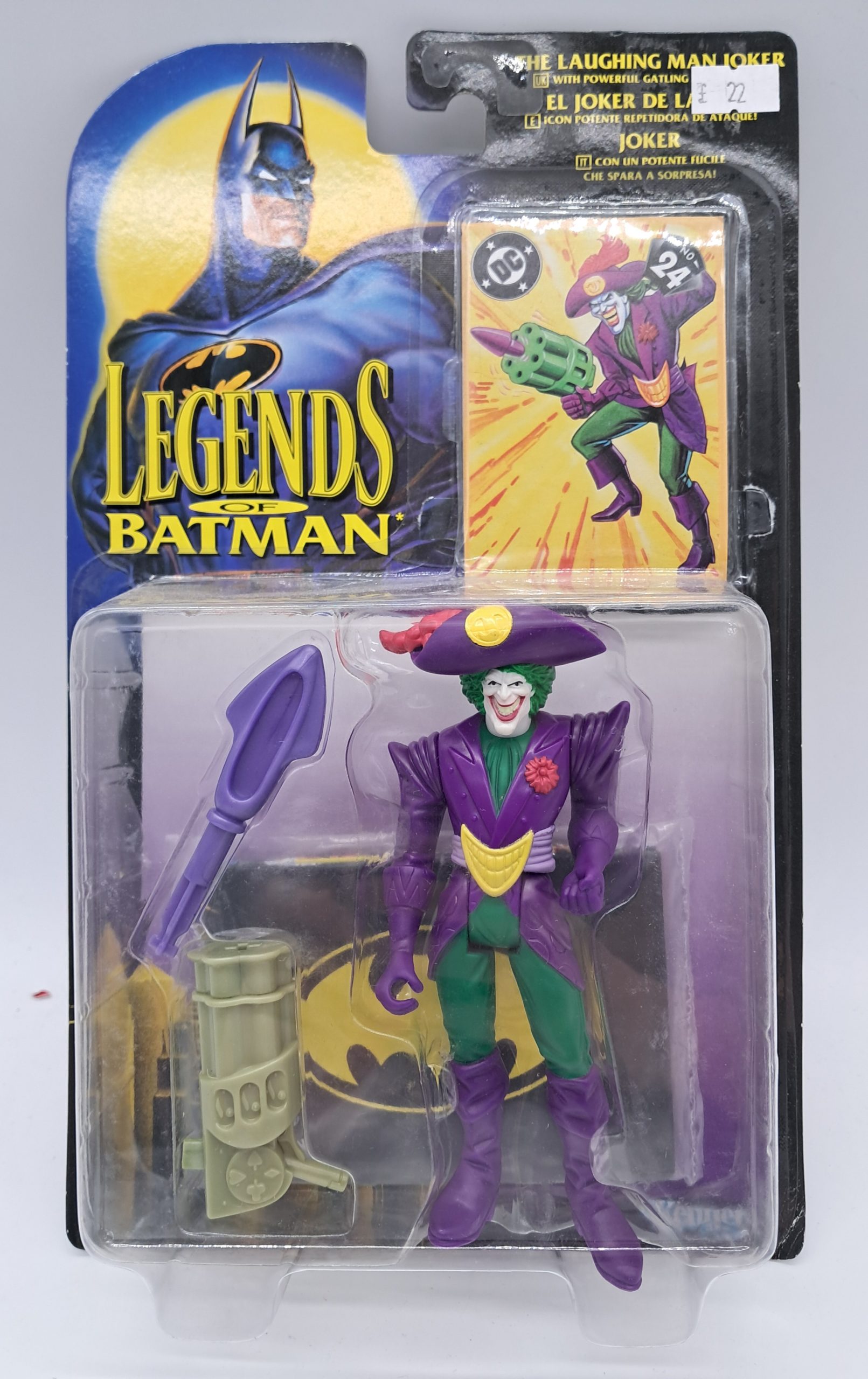 Kenner: Legends of Batman - The Laughing Man Joker (Action Figure, 1994) - Never opened