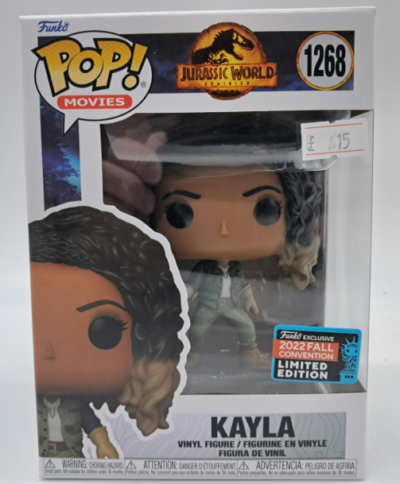 Kayla – Funko Pop! Movies #1268 – Jurassic World Dominion – 2022 Convention Limited Edition