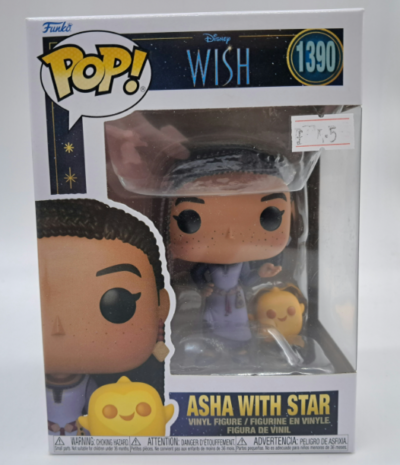 Asha with Star – Funko Pop! Disney #1390 – Wish – Vinyl Figure