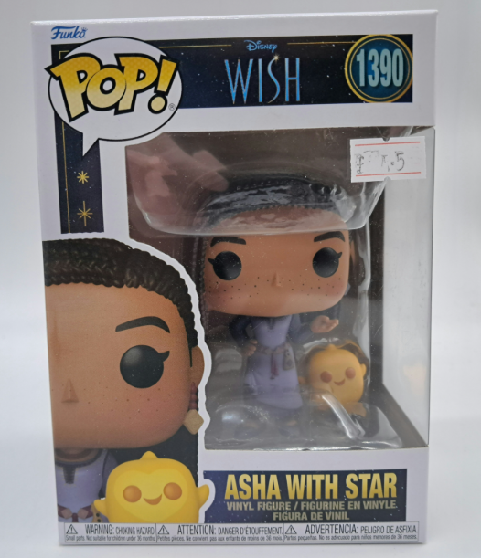 Asha with Star – Funko Pop! Disney #1390 – Wish – Vinyl Figure