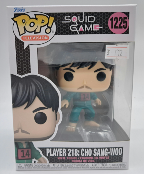 Player 218: Cho Sang-Woo – Funko Pop! Television #1225 – Squid Game – Vinyl Figure