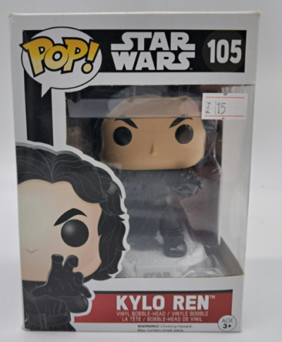 Kylo Ren – Funko Pop! Star Wars #105 – Star Wars: The Force Awakens – Vinyl Bobblehead