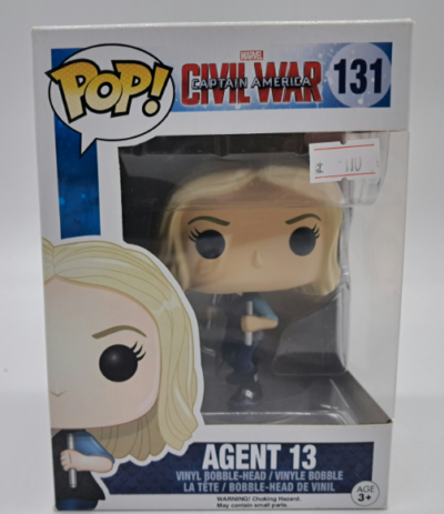 Agent 13 – Funko Pop! Marvel #131 – Captain America: Civil War – Vinyl Bobblehead