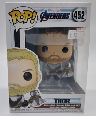 Thor – Funko Pop! Marvel #452 – Avengers: Endgame – Vinyl Bobblehead