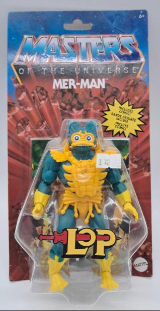 Mer-Man – Masters of the Universe Origins – Lords of Power (LoP) – 5.5" Action Figure – Mattel