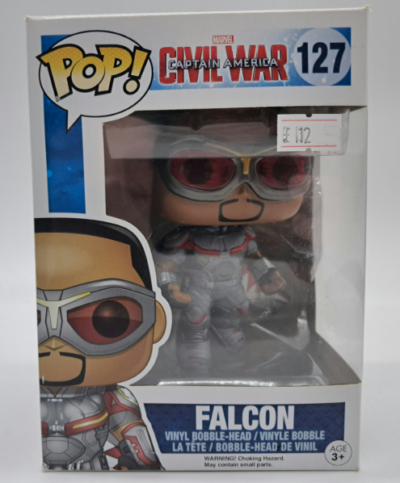 Falcon – Funko Pop! Marvel #127 – Captain America: Civil War – Hot Topic Exclusive – Vinyl Bobblehead