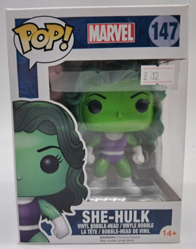 She-Hulk – Funko Pop! Marvel #147 – Marvel Comics – Vinyl Bobblehead