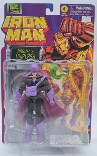 Whiplash – Marvel Legends Series – Iron Man – Retro Comics – 6" Action Figure – Hasbro