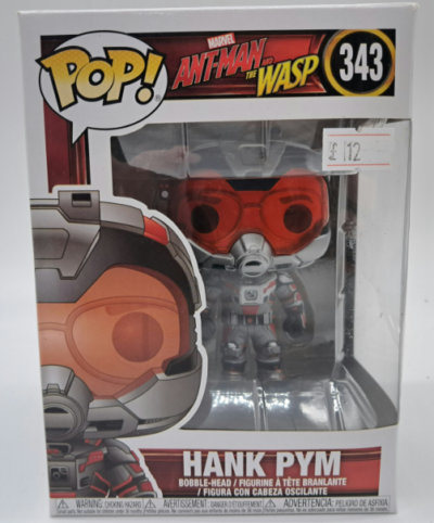Hank Pym – Funko Pop! Marvel #343 – Ant-Man and the Wasp – Vinyl Bobblehead