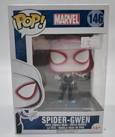 Spider-Gwen – Funko Pop! Marvel #146 – Marvel Comics – Vinyl Bobblehead