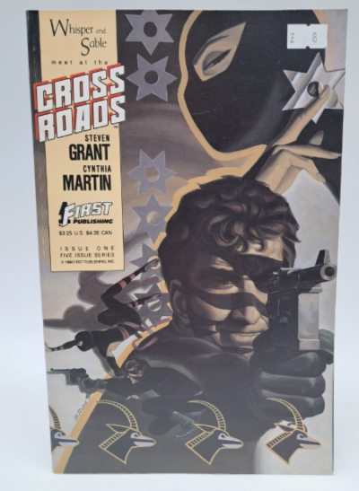 Crossroads – First Publishing – Issue #1 – Whisper & Sable – 1988 Comic Book