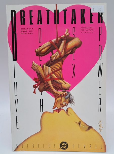 Breathtaker: Book 1 of 4 - Love, Sex, Death, Power (DC Comics, 1990) - Single Issue, Mature Readers