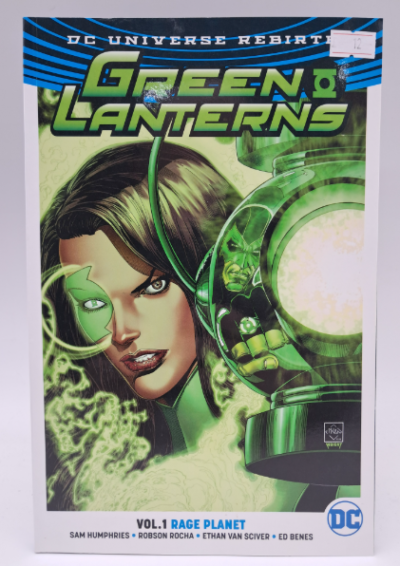 Green Lanterns: Vol. 1 - Rage Planet (DC Universe Rebirth) (DC Comics, 2017) - Trade Paperback