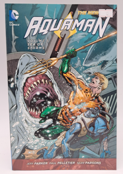 Aquaman: Vol. 5 - Sea of Storms (The New 52) (DC Comics, 2014) - Trade Paperback
