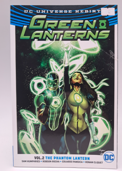 Green Lanterns: Vol. 2 - The Phantom Lantern (DC Universe Rebirth) (DC Comics, 2017) - Trade Paperback